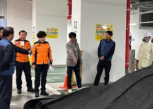 이오숙 전북특별자치도소방본부장, 고층건축물 화재안전관리 현장점검