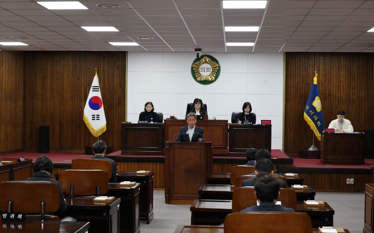 동해시의회, 제358회 임시회 개회