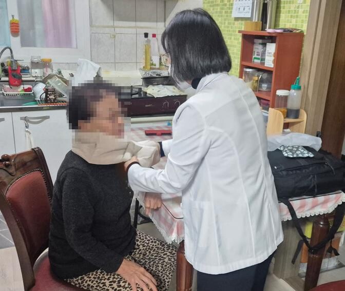 의정부시 보건소, 어르신 한파 대비 ...