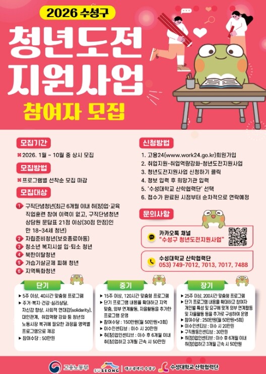 수성구, 구직 단념 청년 위한 202...