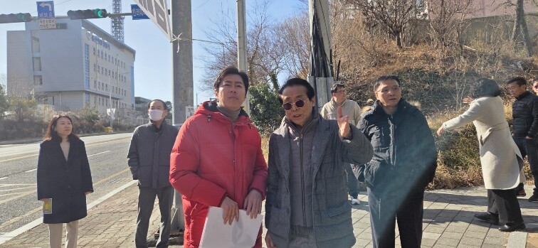 남구의회 김대영 의원, 수암동 보행환...