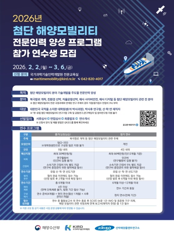 해양수산부, 우리나라 해양산업을 이끌...