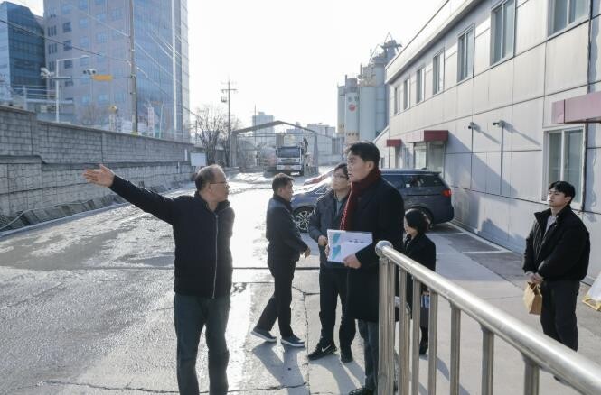 군포시, 관내 기업 현장 방문 애로사...