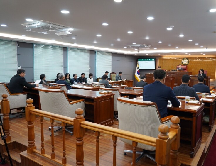 담양군의회, 제342회 임시회 개회