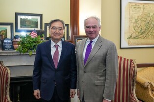 조현 외교부장관, 미국 방문 계기 주요 상원의원 면담