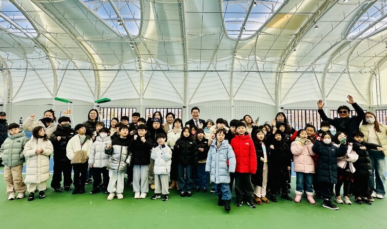 부안군, 실내 테니스장 준공