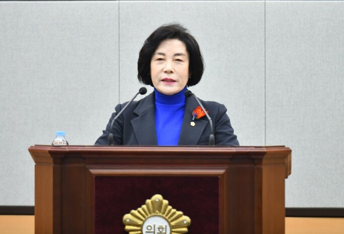 여수시의회 진명숙 의원, “K-미식벨...