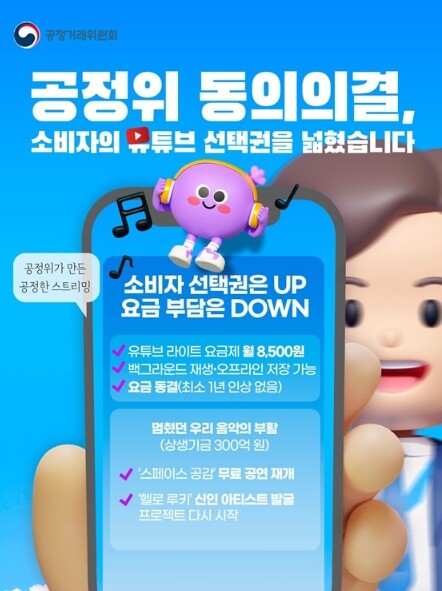 공정거래위원회, 소비자의 유튜브 선택...