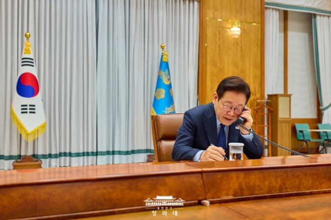 이재명 대통령, 루터 NATO 사무총...