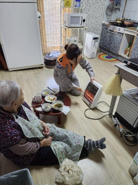 화성시 장안면 의용소방대, 겨울철 취...