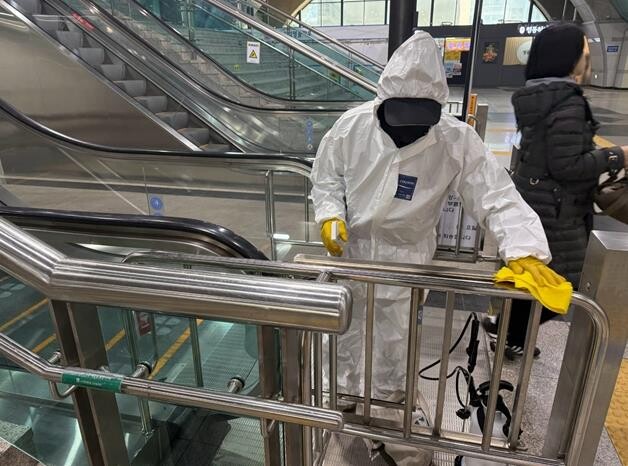 아산시, 설 명절 대비 다중이용시설 특별 방역소독 실시