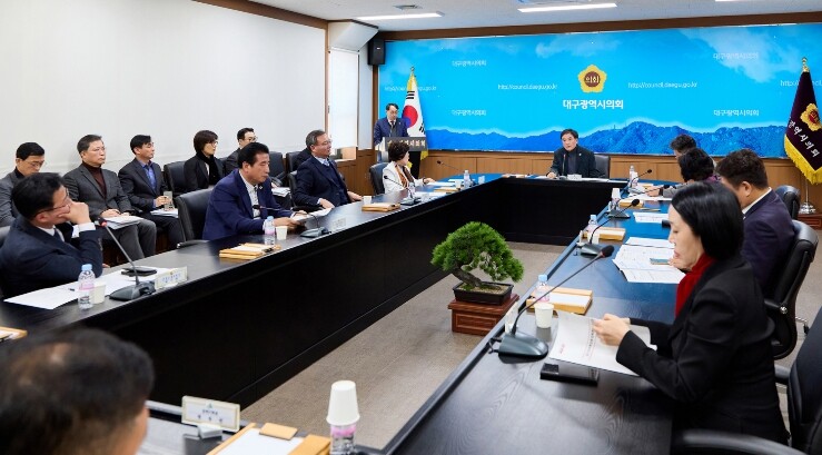 대구시의회, 대구경북 행정통합특별법 ...
