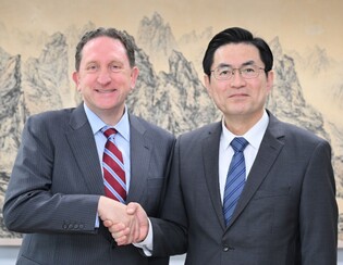 정연두 외교전략정보본부장, James Heller 주한미국대사대리 접견