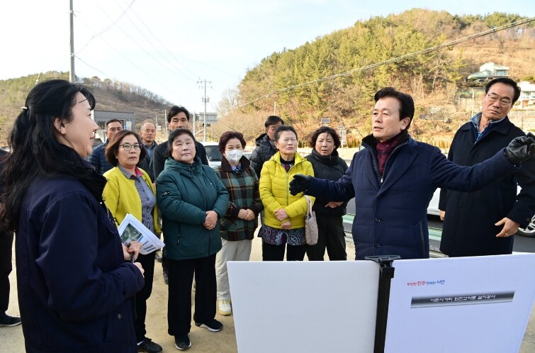 진주시, ‘집현면 사촌사거리 회전교차...