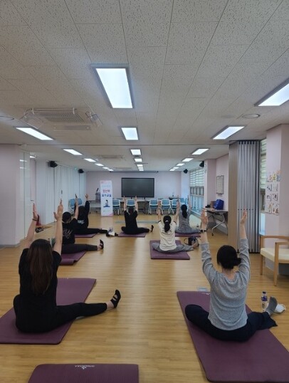 사천시보건소, 임산부 요가교실 ‘좋은...