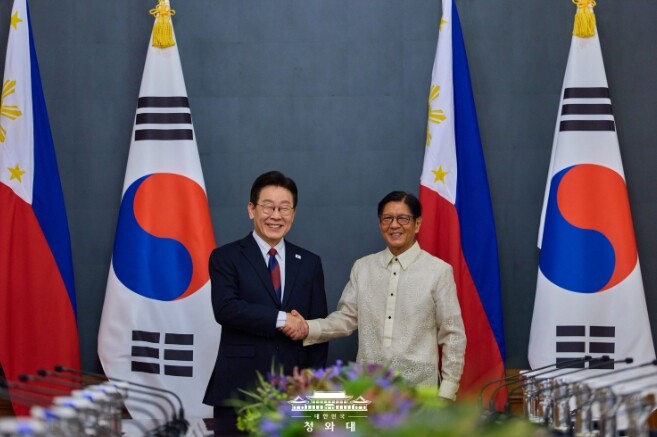 한-필리핀, 조선·원전·AI까지 협력 확대…핵심광물 MOU도 체결