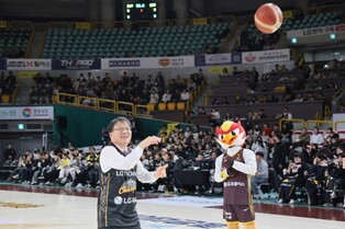 ‘창원특례시 주간’창원 LG 홈경기 승리 기원