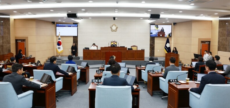 화순군의회, 제279회 임시회 개회