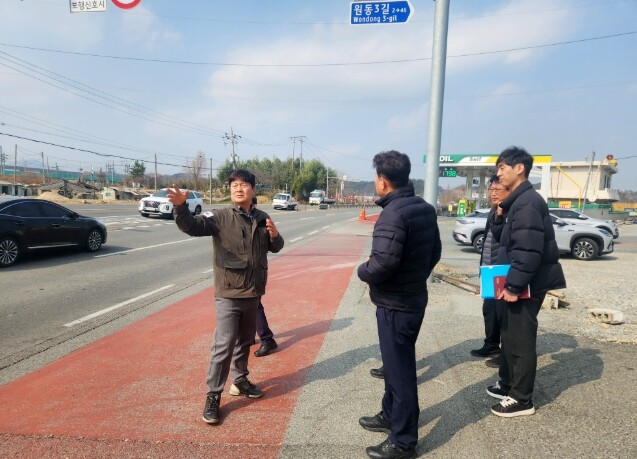 공진혁 울산시의원, 울주군 온양읍 도...