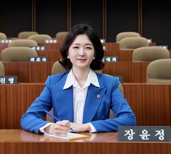경기도의회 장윤정 의원, 학교 급식실...