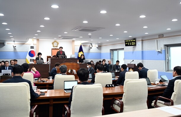 “남해군의회, 제291회 임시회 시작...