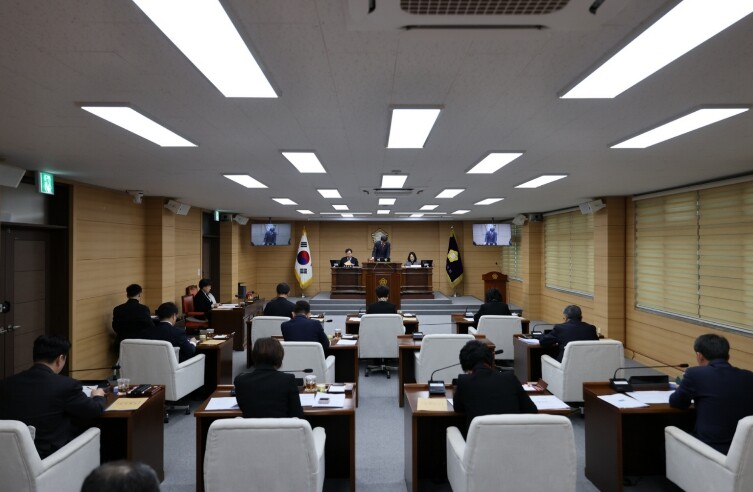 부여군의회, 제300회 임시회 개회