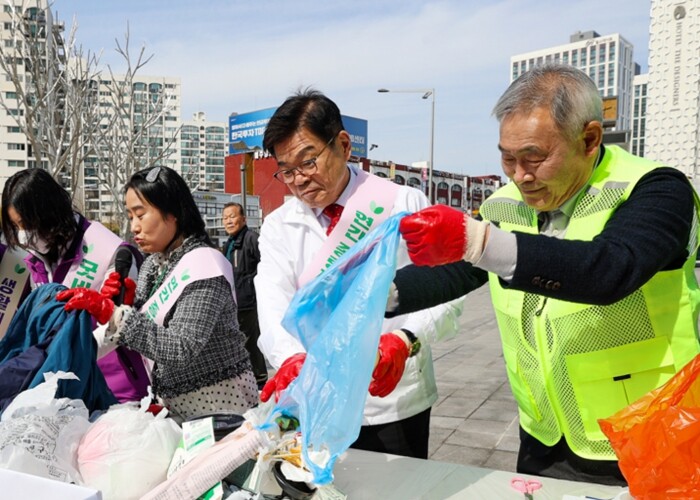 동대문구, 청량리역 광장서 일반종량제...