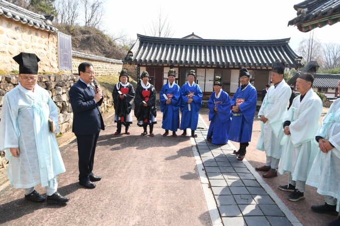 완주 고산향교 춘기 석전대제 봉행