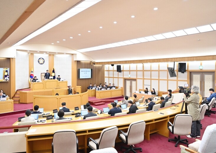 제262회 파주시의회 임시회 개회