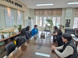 강북구의회 최미경 의원, 정인학교 산책로 현장점검 실시