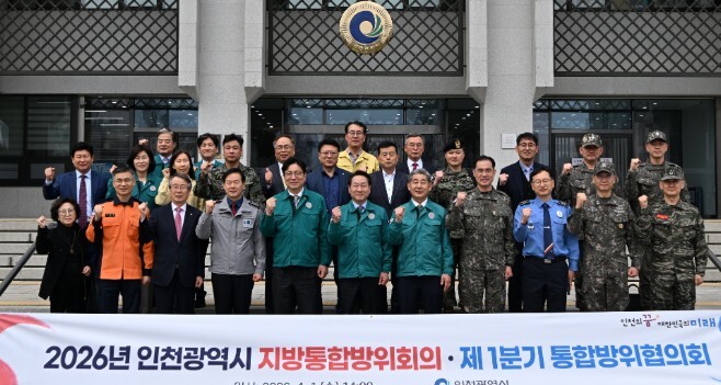 인천시, 지방통합방위회의 개최…통합방...