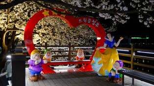 성주군, 성밖숲 야간경관 포토존 설치로 ‘야간관광 명소화’